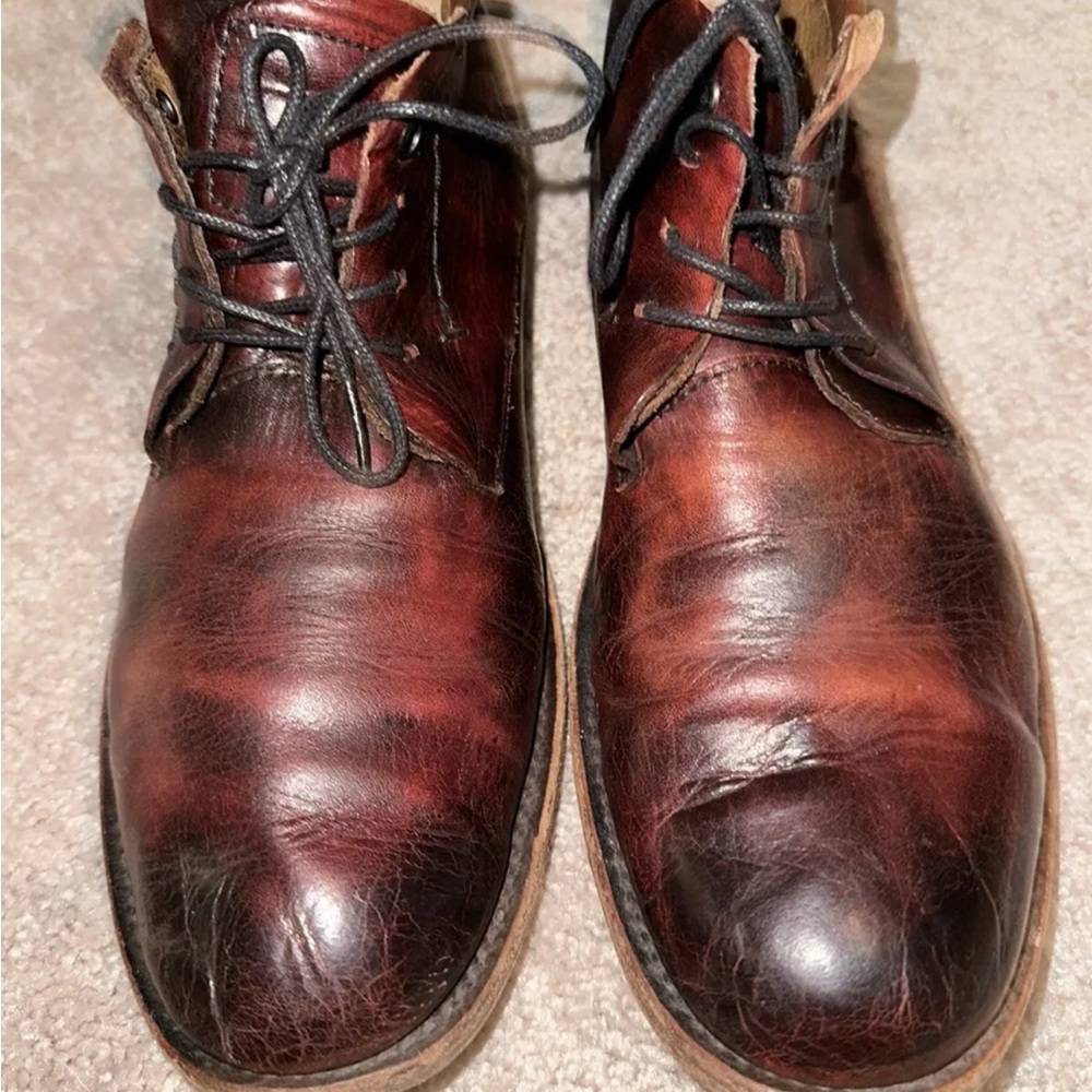 Sutro Footwear San Francisco Men’s Lee Handmade Brown Leather Chukka Boot 9.5